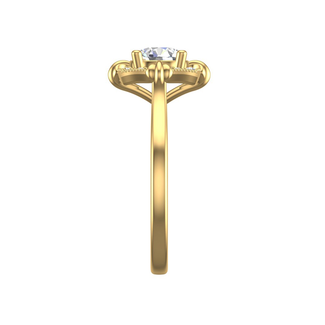 Kiara Halo Engagement Ring